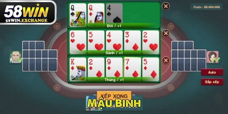 Những game bài siêu hot tại 58Win cho bạn tham gia